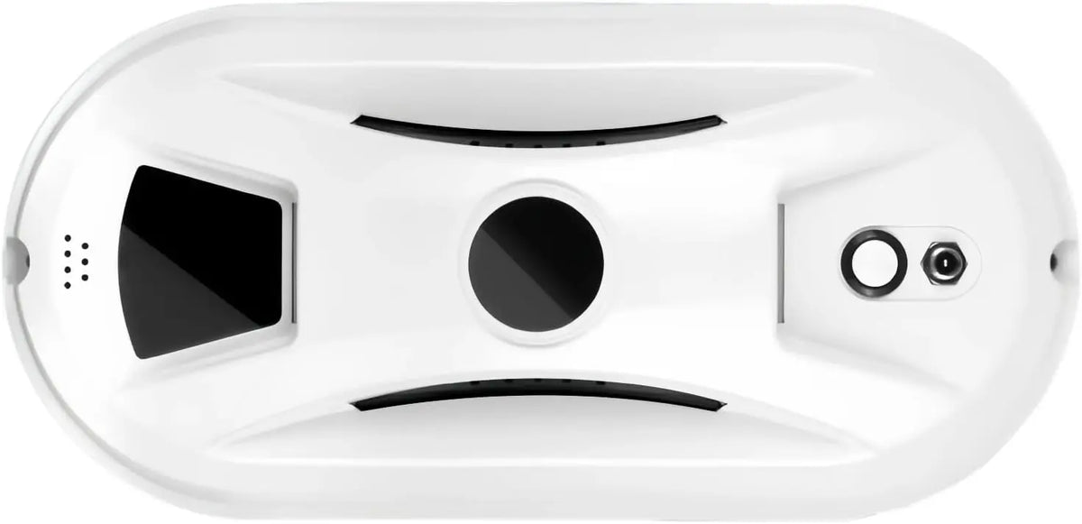Automatic Window Cleaning Robot, Smart Spray and Edge Detection, Multi-Surface Glass and Floor Cleaner for Streak-Free Shine, Remote Control