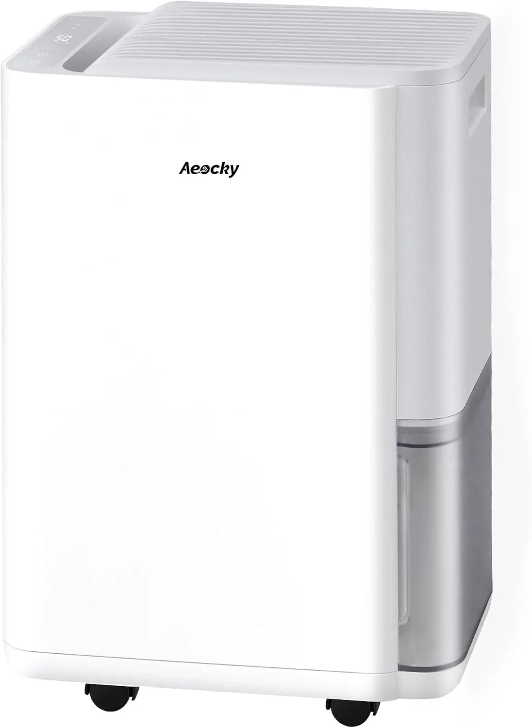 AEOCKY Max 50 Pint/D 3000 Sq.Ft Dehumidifier with Drain Hose, Quiet, Brushless Motor