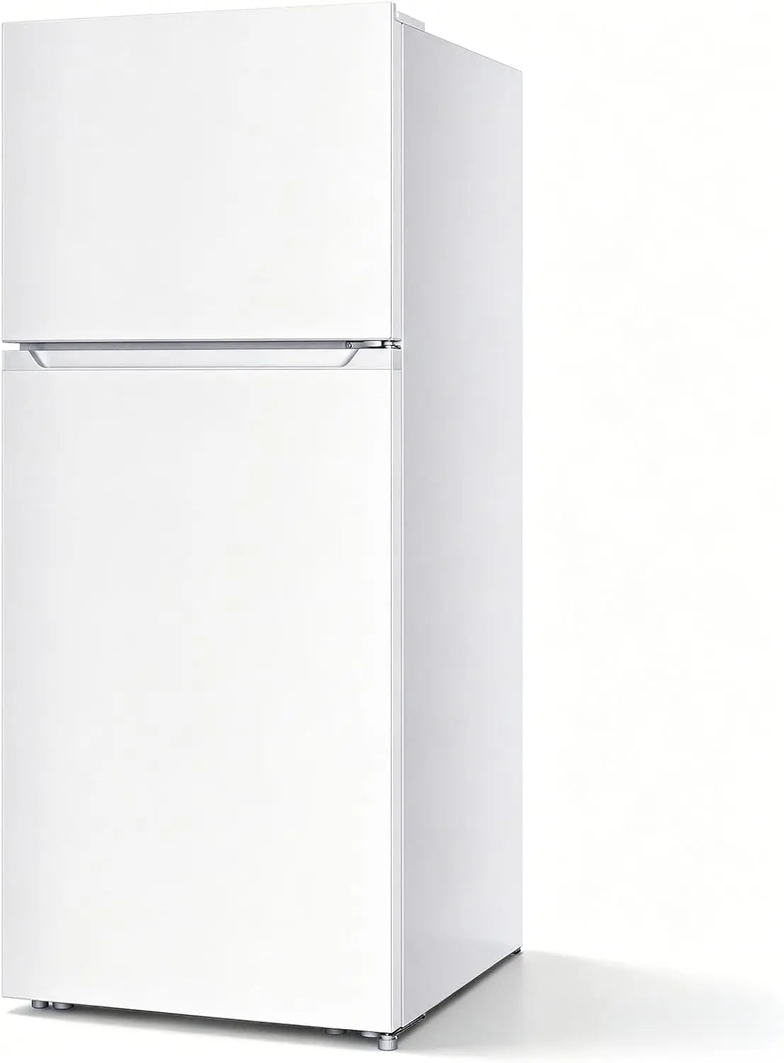 Antarctic Star 17.6 Cu. Ft., 2 Door Refrigerator with Freezer, Adjustable Thermostat, Reversible Door for Kitchen, Dorm and Office, White
