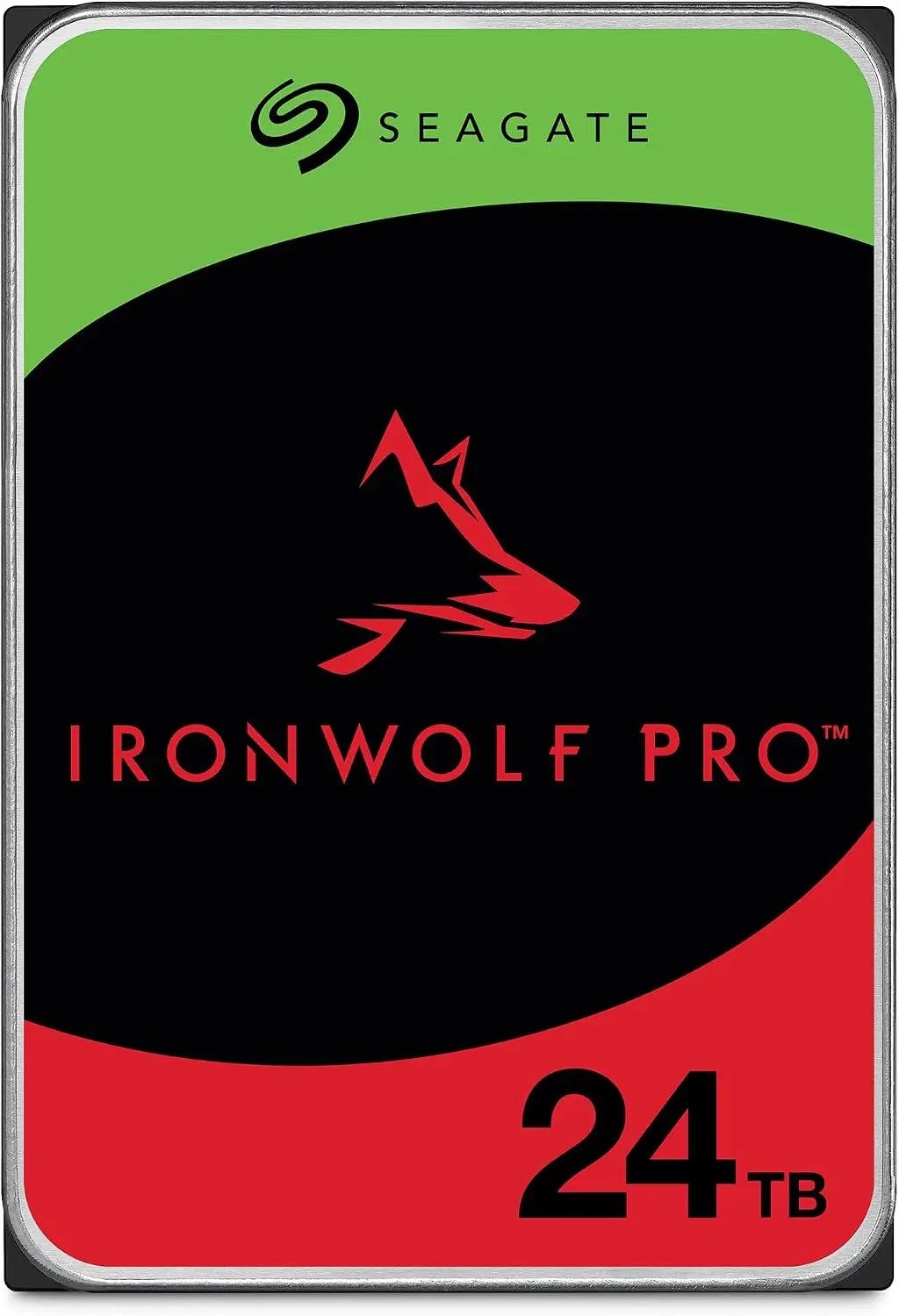 Seagate IronWolf Pro 24TB Enterprise NAS Internal HDD Hard Drive, Rescue Services ST24000NT002, Refurbished