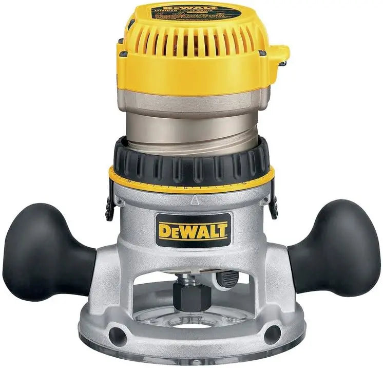 DEWALT Router, Fixed Base, 12-Amp, 24,000 RPM Variable Speed Trigger, 2-1/4HP, Corded DW618