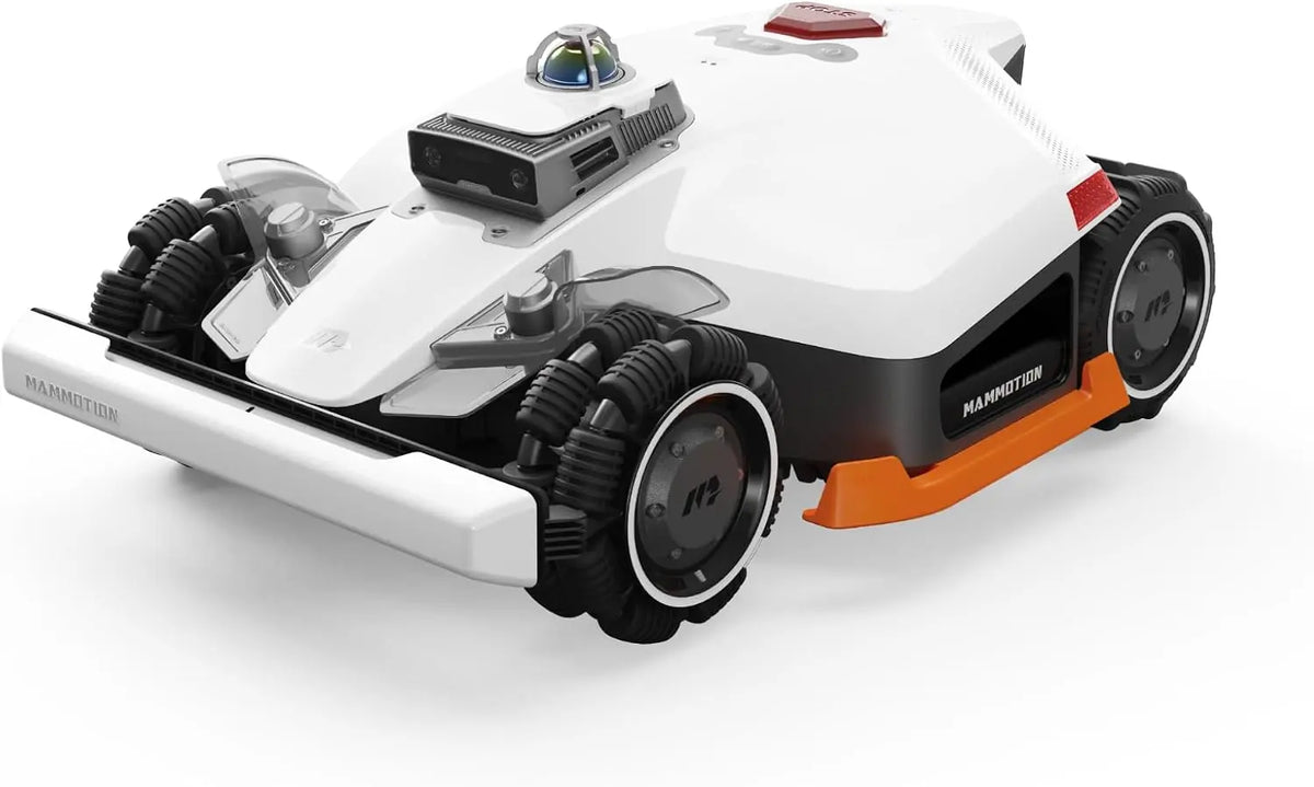 Mammotion LUBA 3 AWD 3000 Robot Lawn Mower, Perimeter Wire Free for 0.75 Acre, 360° LiDAR+NetRTK+AI Vision, All-Wheel-Drive for 80% Slopes