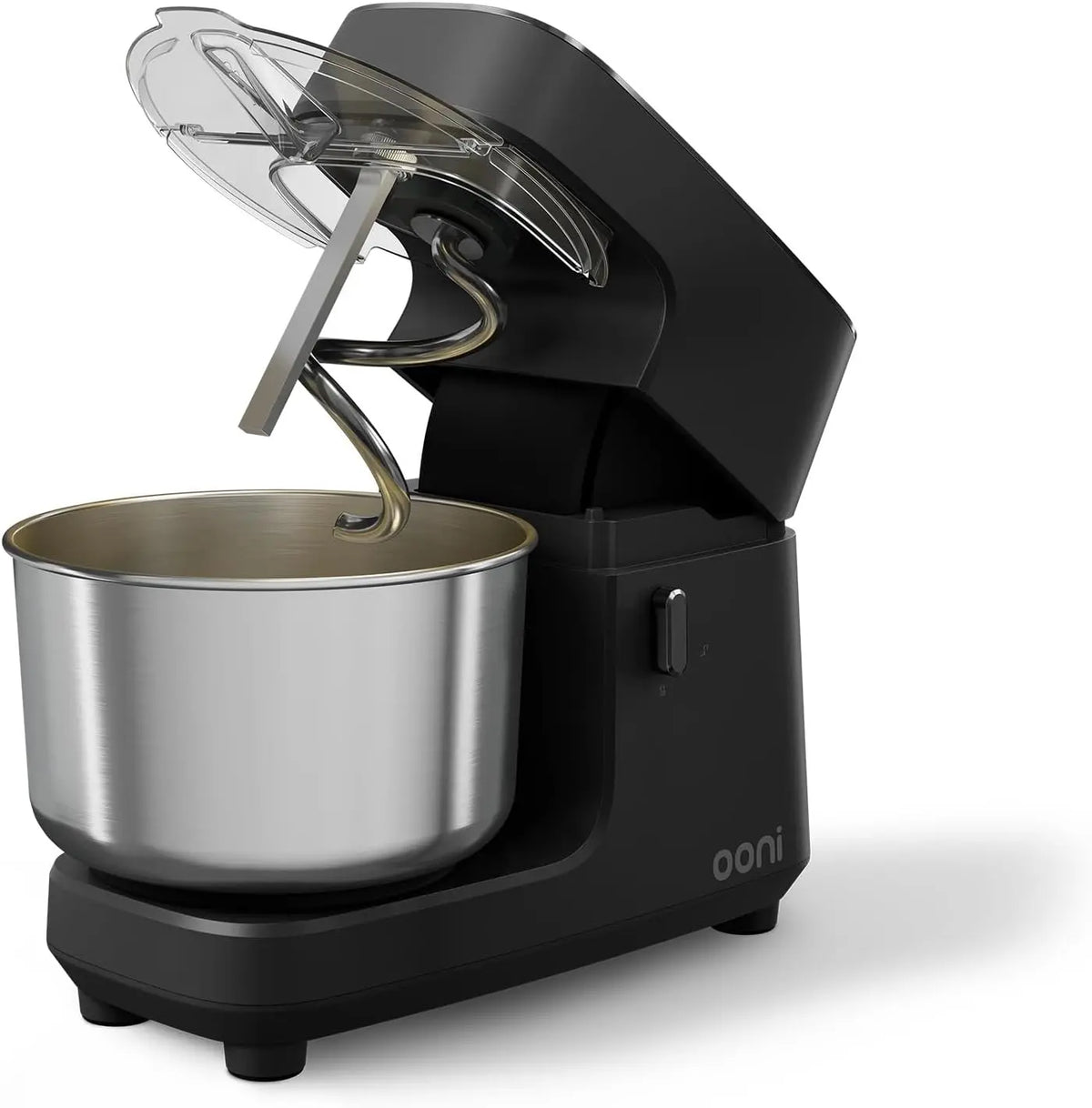Ooni Halo Core Spiral Dough Mixer, 4.8 Qt Stand Mixer, Foundry Black