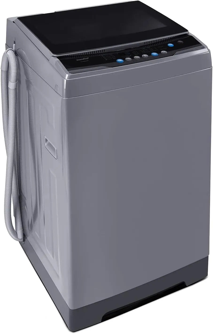 COMFEE' 1.6 Cu. Ft. Portable Washing Machine, 11lbs Capacity Fully Automatic Compact Washer with Wheels, 6 Wash Programs Laundry Drain Pump, RV, Timer