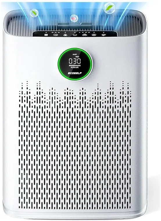 Air Purifiers for Home Large Room, Up to 2400 Ft² with True HEPA Filter, Timer