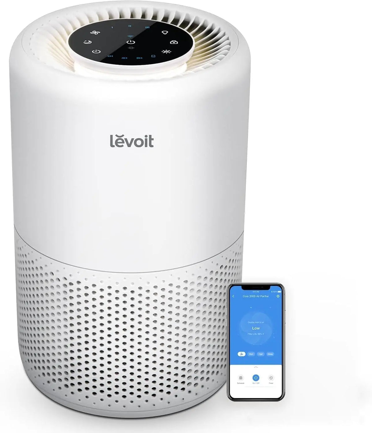 Levoit Air Purifier for Home Pets Bedroom Dorm Room - Smart & Voice Control