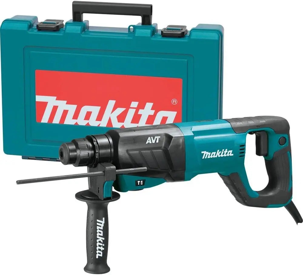 Makita HR2641 1 Inch AVT Rotary Hammer, Accepts Sds-Plus Bits D-Handle, Variable Speed