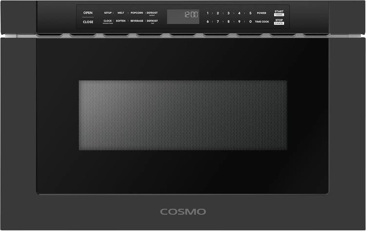 24 Inch Haven Collection 1.2 Cu. Ft. Built-in Microwave Drawer, Matte Black