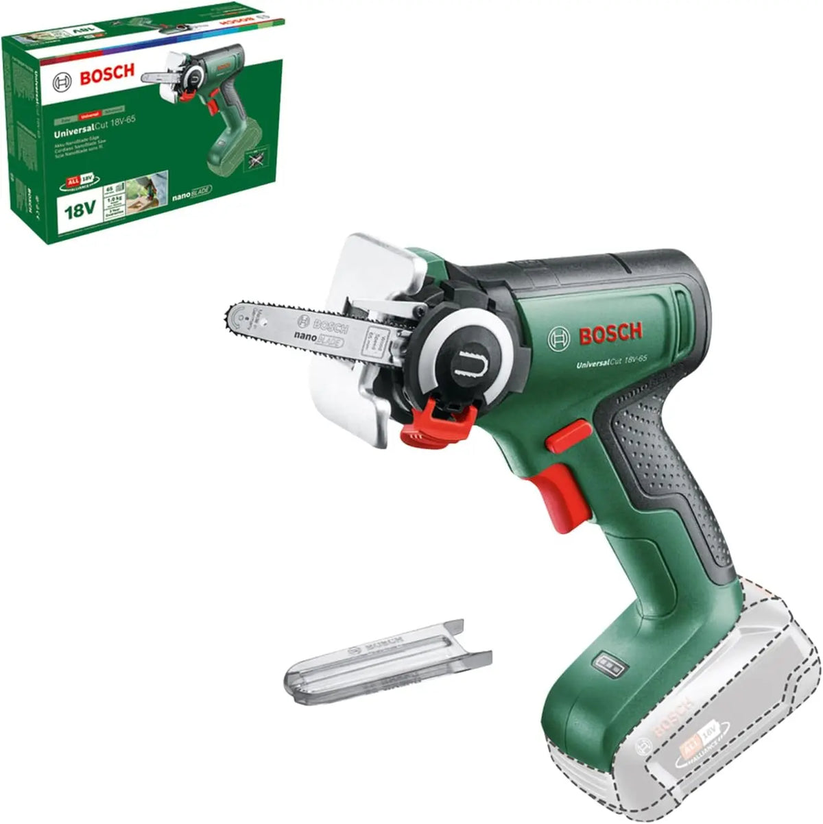 Bosch Cordless NanoBlade Saw UniversalCut 18V-65, Variable Speed
