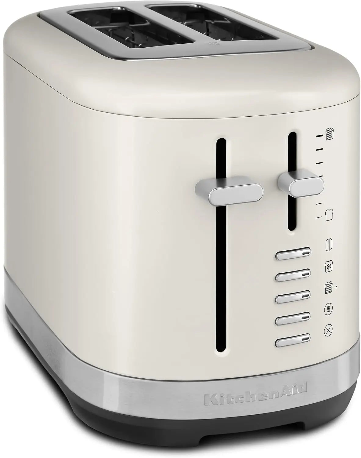 KitchenAid 2-Slice Automatic Toaster with Extra Wide Slots - Porcelain White