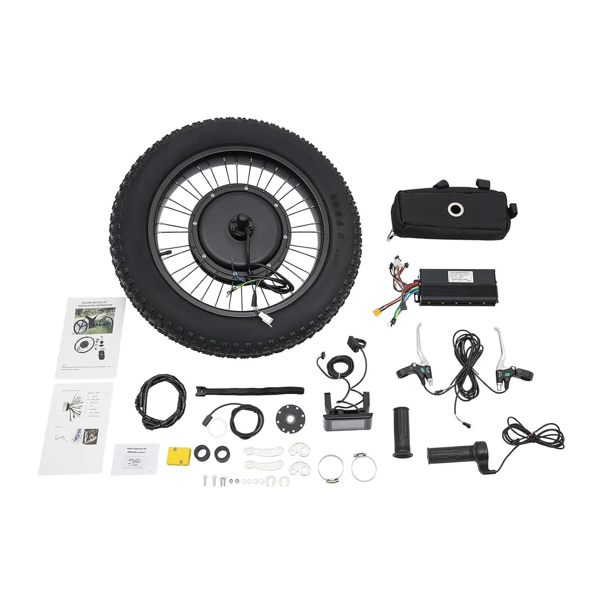 48V 1500W Electric Bicycle Conversion Kit, Brushless Motor