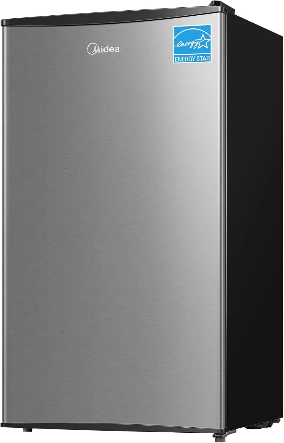 Midea 3.3 Cu. Ft. Mini Fridge, Energy Star Certified, Low Noise for Office, LED Lighting