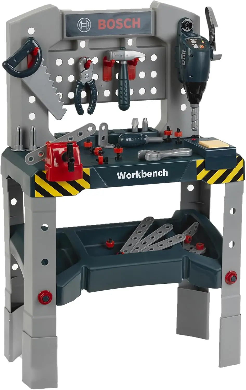 Klein, Bosch Adjustable Height Toy Workbench with Realistic Sound