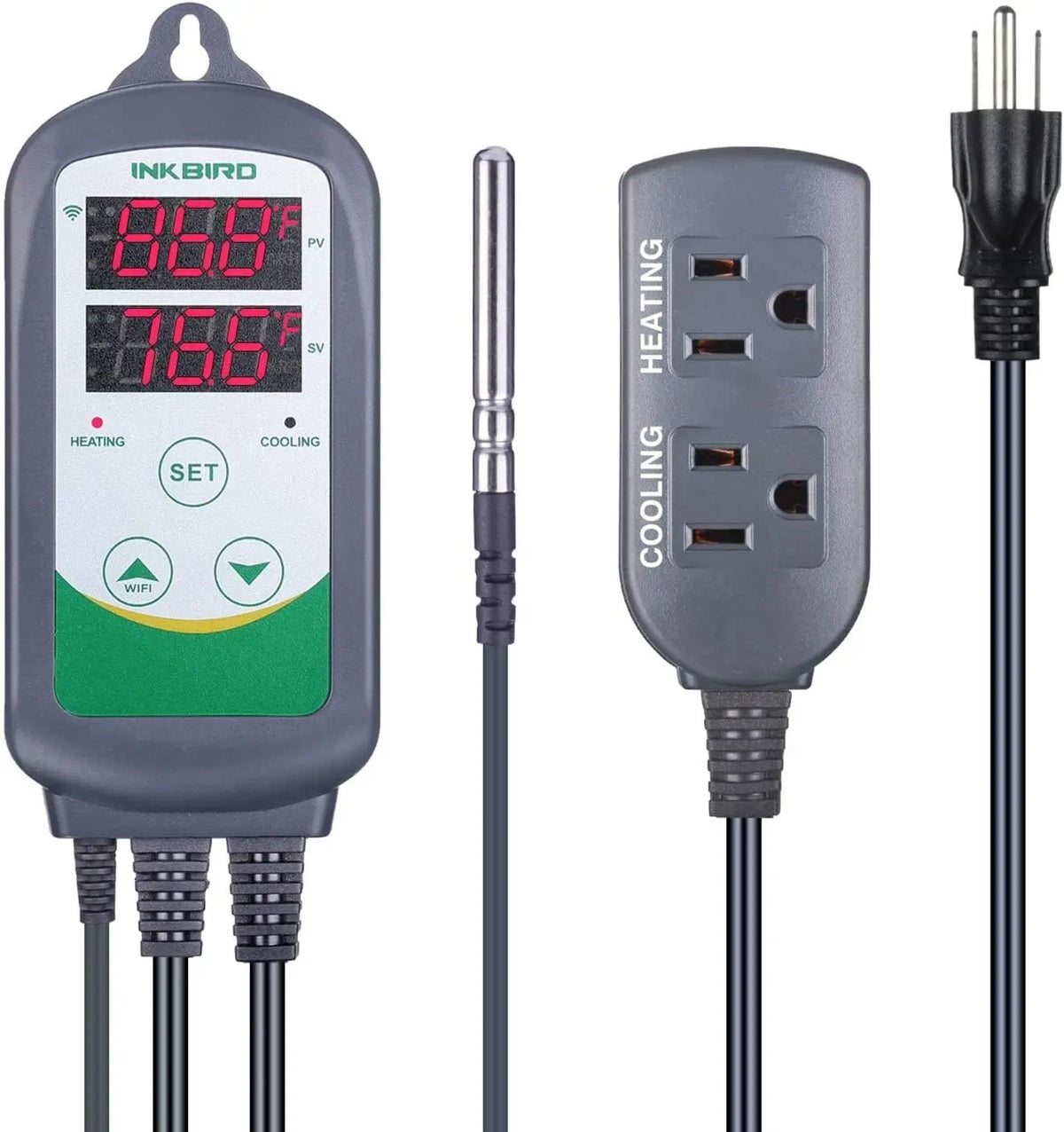 Inkbird - WiFi ITC-308 Digital Temperature Controller Thermostat