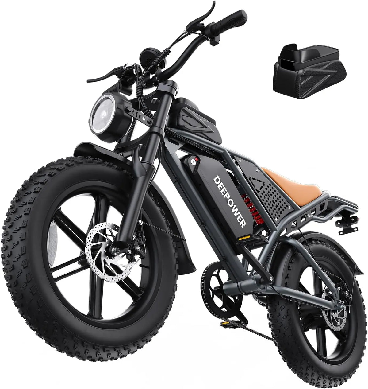 Electric Bike for Adults, 2000W Peak Motor, 70-160 Mi Range, Moped Ebike