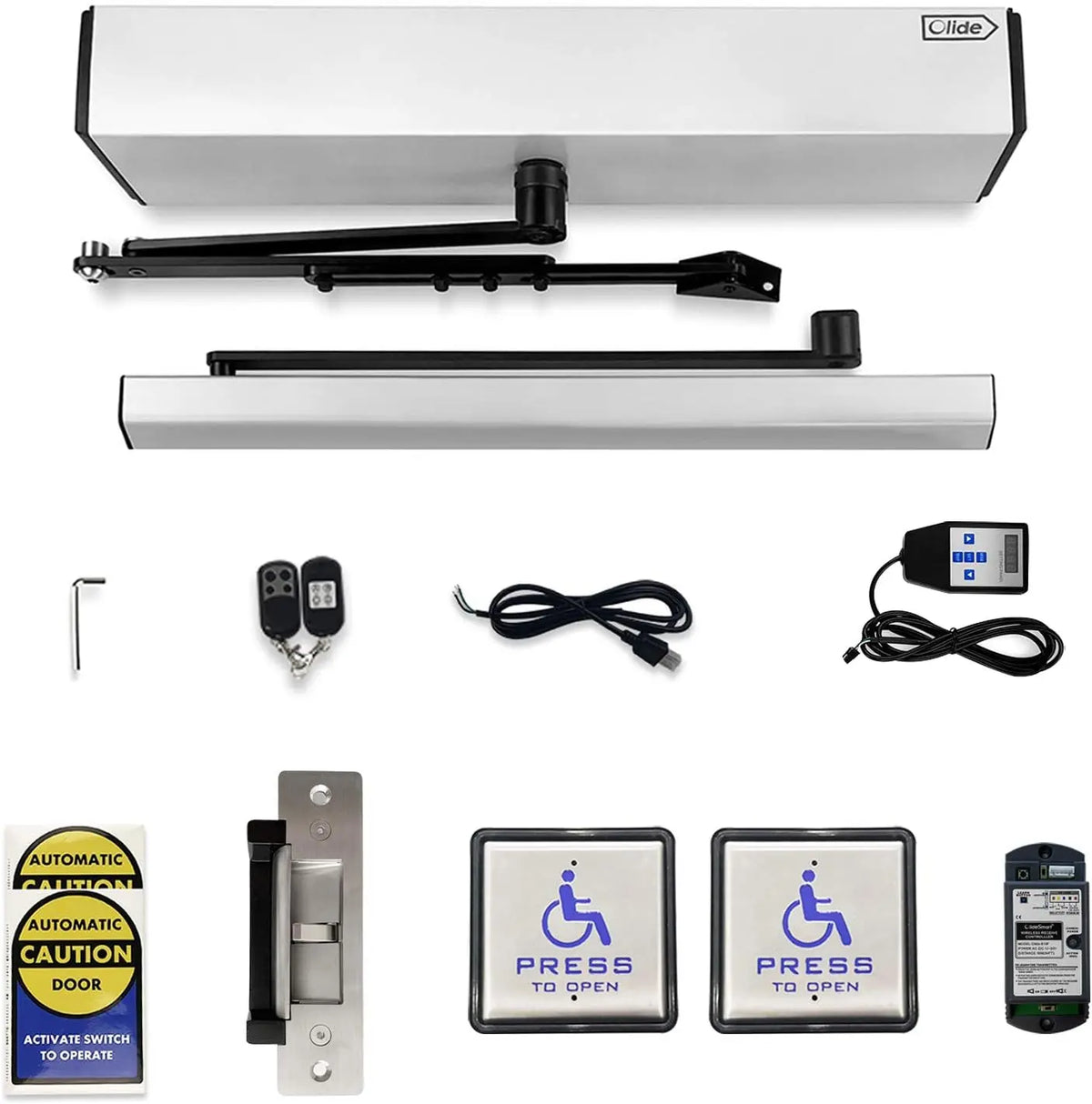 Olideauto Swing Door Operator Automatic for the Disabled, Brushless Motor