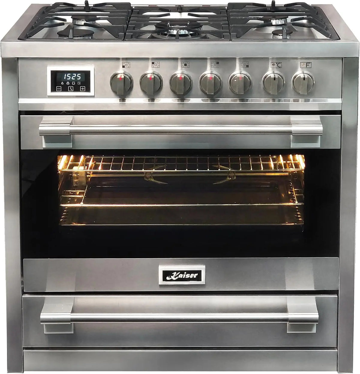 Kaiser HGE 93505 R 90 cm 115 Litre Gas Stove