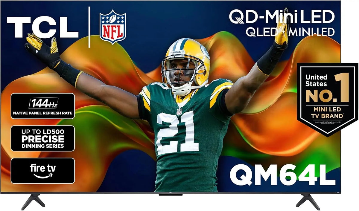 TCL 65 Inch QM64L High Contrast QD-MINI-LED 4K AI Smart Fire TV