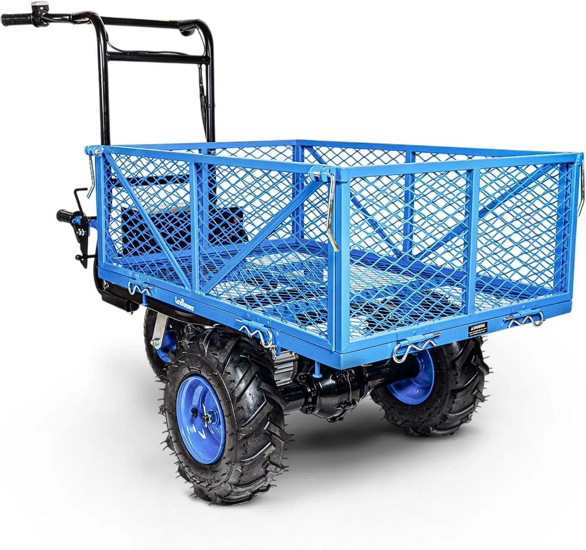 Landworks Electric Utility Cart, 500 lb Load, Brushless Motor, Variable Speed