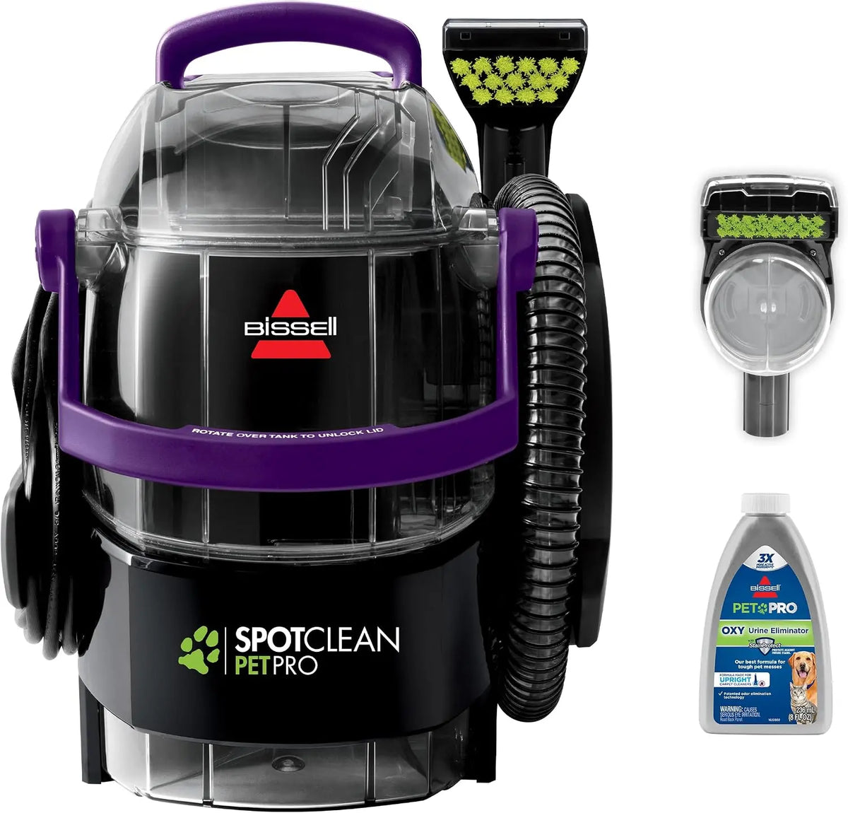 Bissell SpotClean Pet Pro Portable Carpet Cleaner - 2458