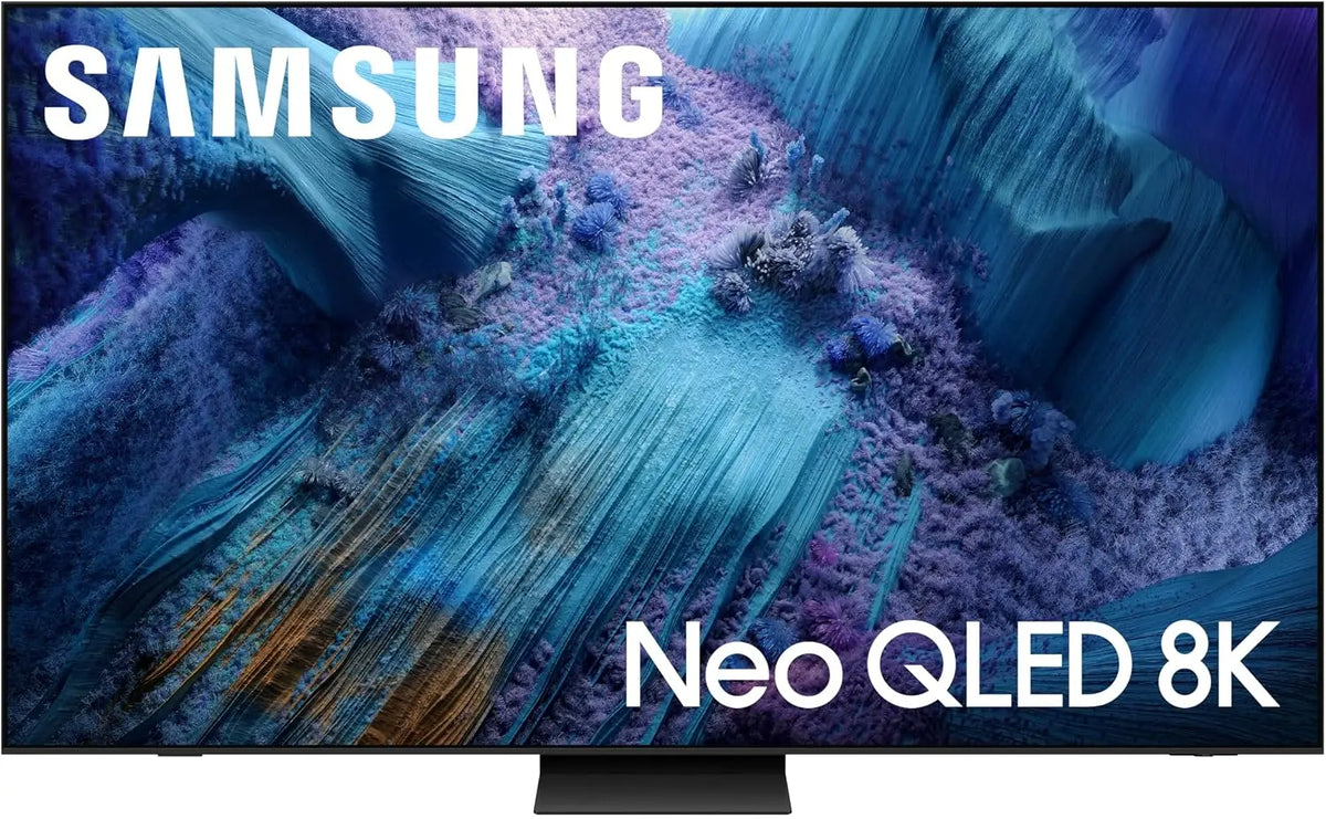 Samsung 85-Inch Class Neo QLED QN990F 8K Mini LED Smart TV 2025 Model NQ8 AI Gen3 Processor, 8K AI Upscaling Pro, Wireless One Connect, Glare Free