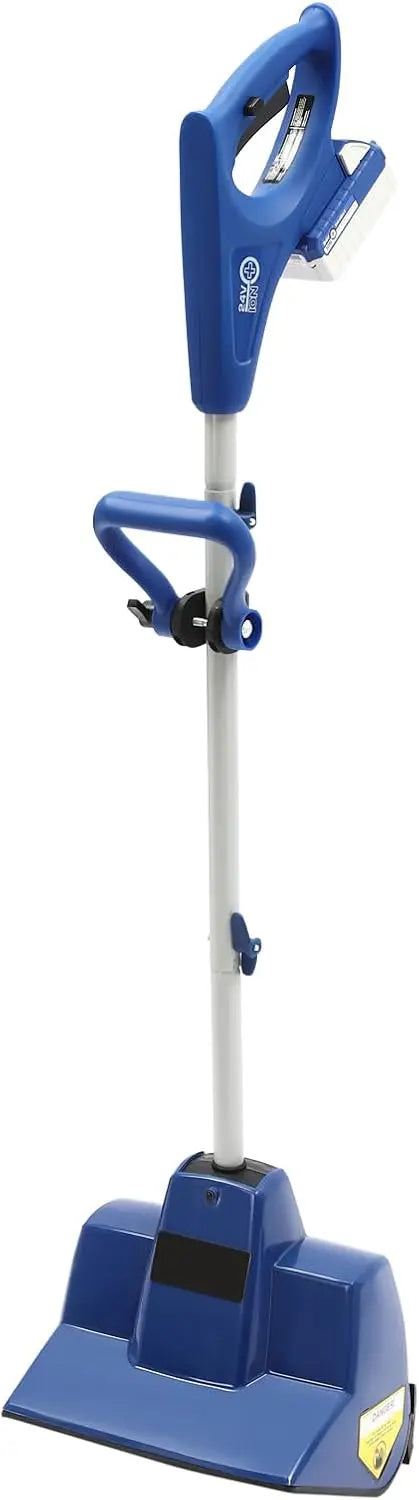 Cordless Snow Shovel Sweeping Blower Snow Blowers with 4.0Ah Lithium Battery, Quick Charger, Brushless Motor