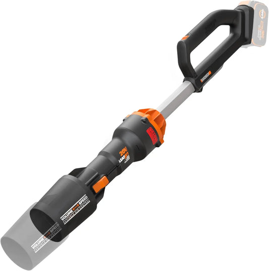 WORX Cordless Leaf Blower, 20V Electric Blower for Leaf Removal, WG543.9, Brushless Motor, 2-Speed Control