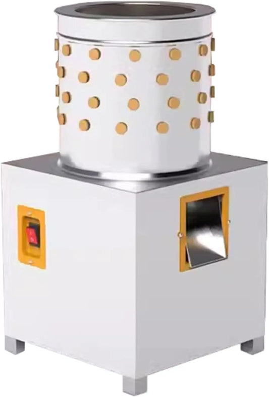 Chicken Plucker Machine, 210W De-Feather Remover for Duck Turkey Chicken, 12 Inch 1440r/min Stainless Steel Electric Chicken Plucker