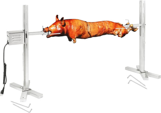 Kendane Electric Rotisserie Grill Kit - 90LBS Pig Spit Rotisserie