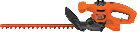 BLACK+DECKER Electric Hedge Trimmer, 17-Inch Corded 3.2 Amp, Dual Action, Reduced Vibration, Cleaner Cut, Lightweight, 3800 Cuts per Min BEHT150
