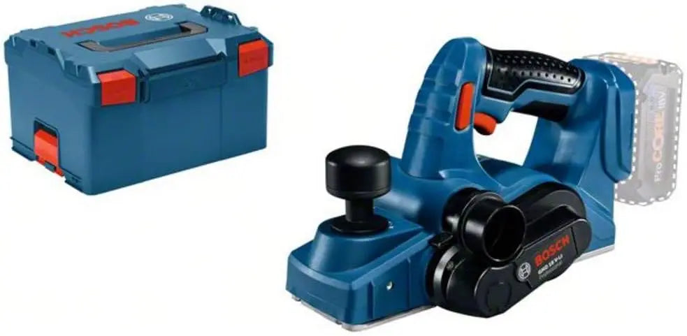 Bosch Professional Gho 18 V-Li Cordless Planer Without Battery And Charger, L-Boxx