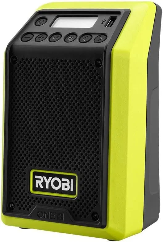 RYOBI - 18V ONE+ Compact Bluetooth Radio 4X Sound Clarity