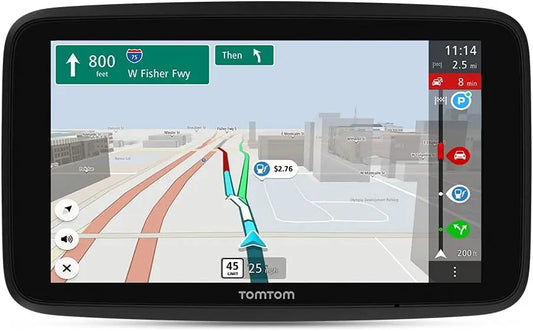 TomTom GO Discover 7 Inch GPS Navigation Device, with Traffic Congestion and Speed Cam Alerts Thanks to TomTom Traffic, World Maps, Updates via WiFi