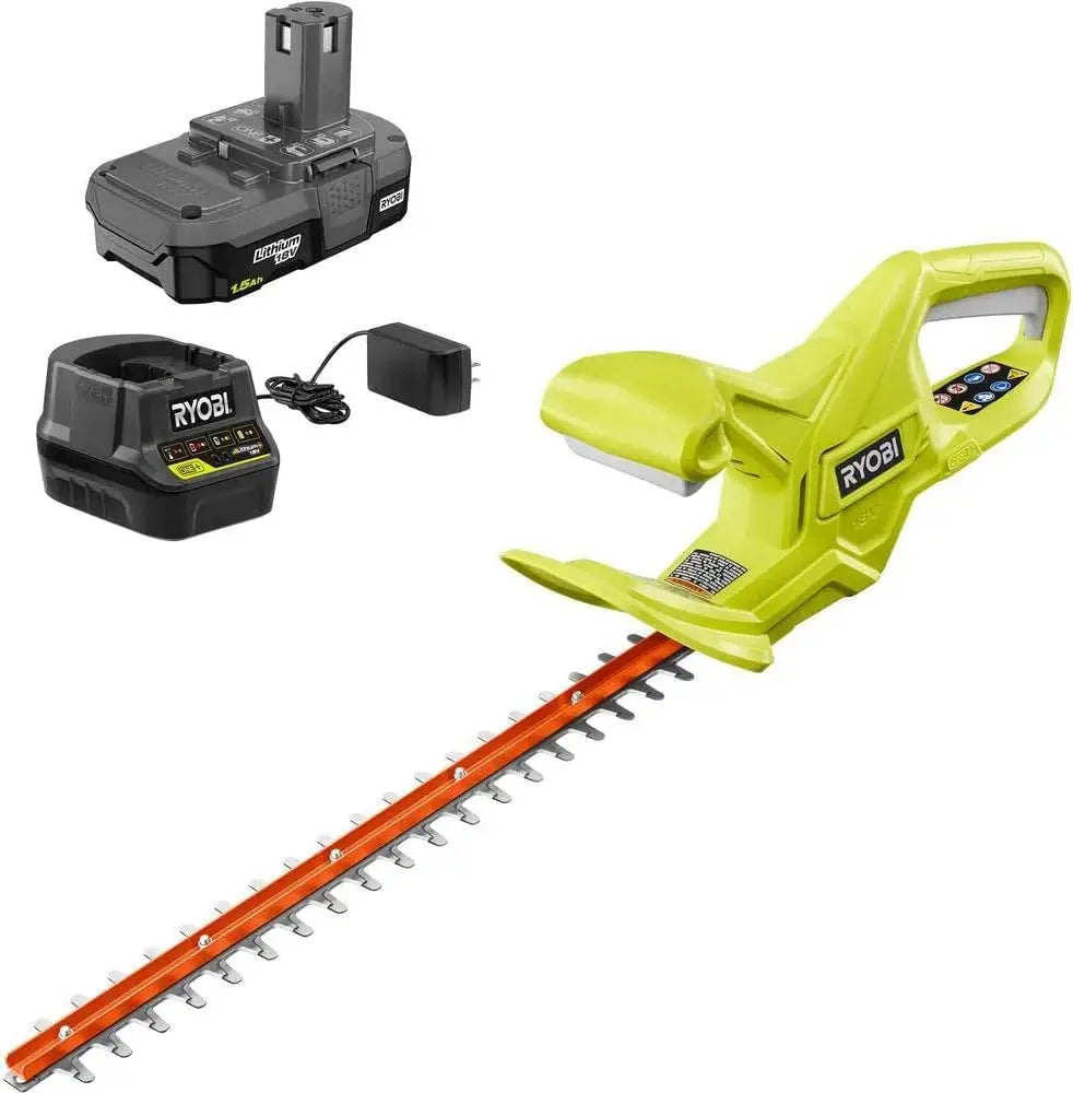 RYOBI 18V ONE+ 18 Inch Hedge Trimmer Kit RYOBI 18V ONE+ 18 Inch Hedge Trimmer Kit RYOBI 18V ONE+ 18 Inch Hedge