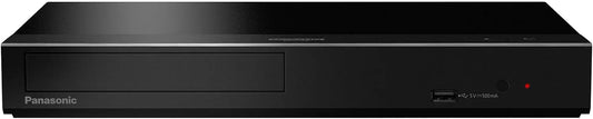 Panasonic 4K Blu Ray Player, UHD DVD Blu Ray Player with Hi-Res Sound, 4K VOD Streaming, HDR10+ and Dolby Vision, DP-UB450 Black