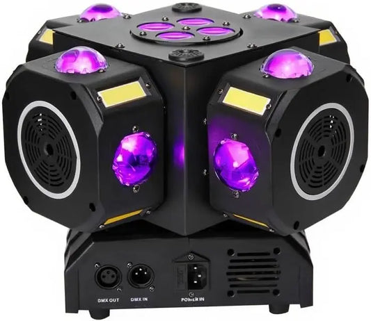 Moving Head DJ Lights 180W LED with 4 Rotating Head