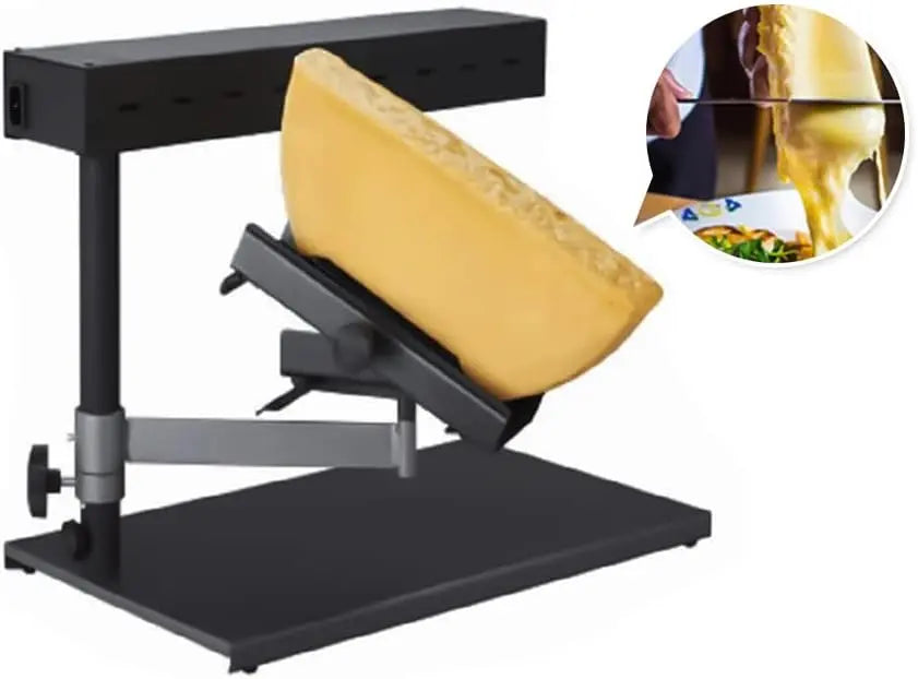 Commercial Raclette Cheese Melter Electric Raclette Machine Swiss Dish Maker Demi Melting Warmer Adjustable