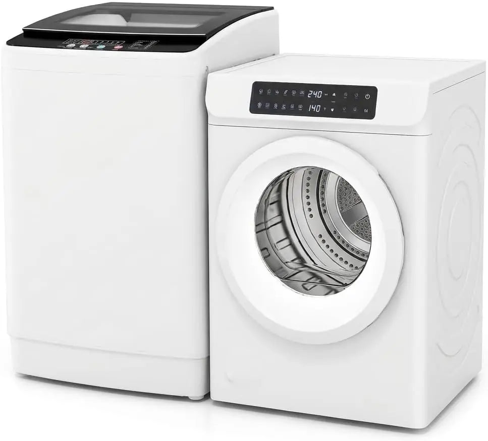 Auertech Large Washer and Dryer Combo, 35lbs Washer & 3.6 Cu. Ft. Dryer, LED Display, Touch Controls