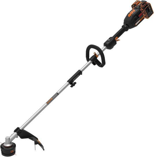 Worx Cordless String Trimmer, 40V 15 Inch Electric Weed Wacker, WG186.9, Brushless Motor, Variable Speed