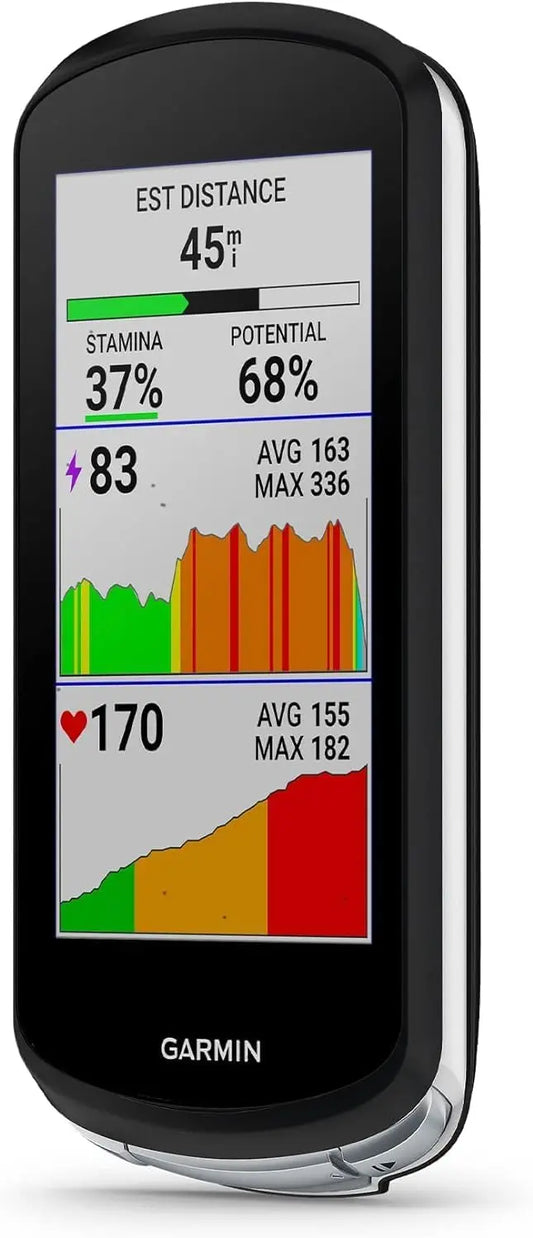 Garmin Edge 1040 - GPS Bike Computer, On and Off-Road, Spot-On Accuracy, Long-Lasting Battery
