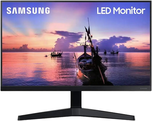 Samsung T350 Series LF24T350FHNXZA 24 IPS LED FHD, FreeSync, 4ms HDMI, Dark Blue Gray, Refurbished