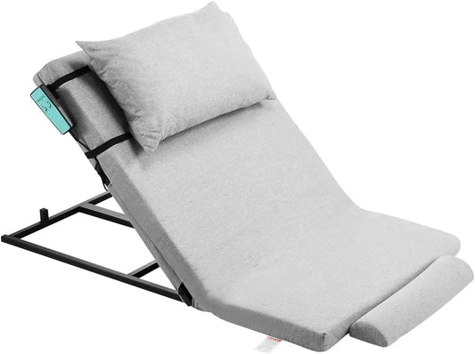 VEVOR Electric Lifting Backrest for Bed, 300 lbs Capacity, 4-68° Adjustable Lifting Bed Backrest with Machine Washable Fabric