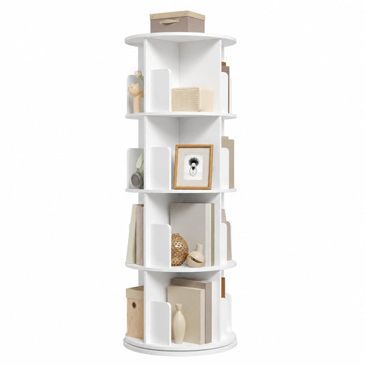 Bureau, avec rangement, avec étagères, coloris blanc, pour l’espace de travail