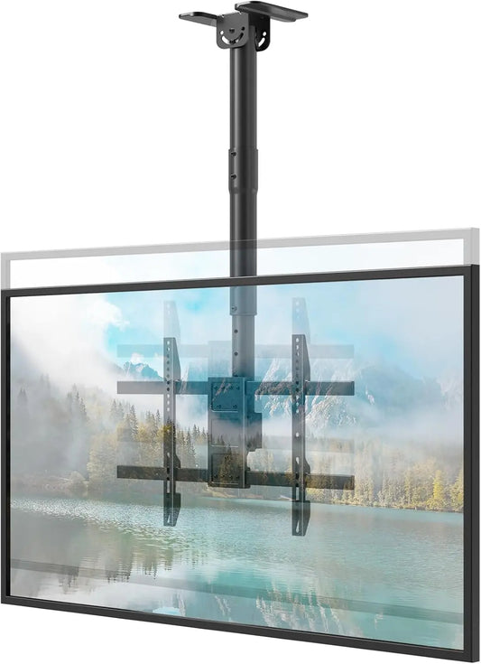 TV Ceiling Mount for Most 43-86 Inch TV, Hold up to 132 lbs