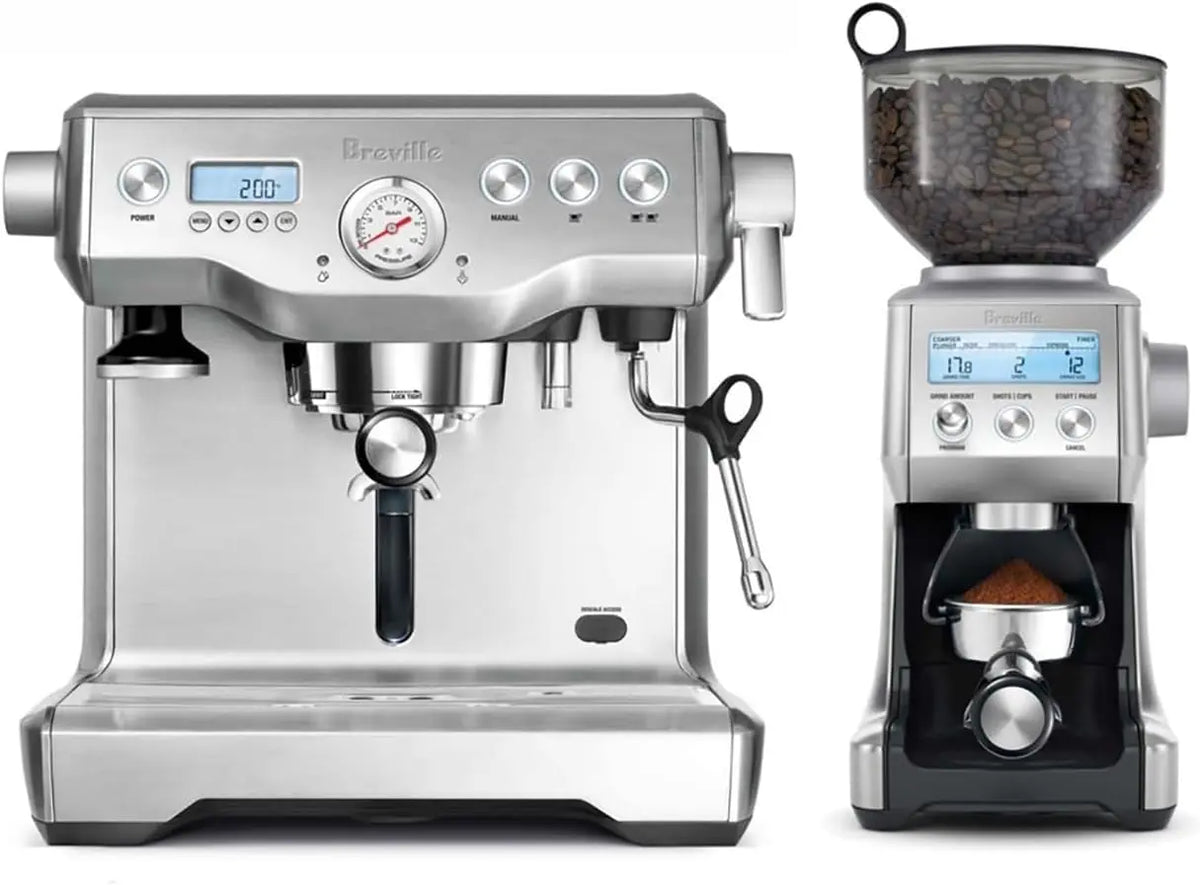 Breville - Dynamic Duo Espresso Machine Bundle