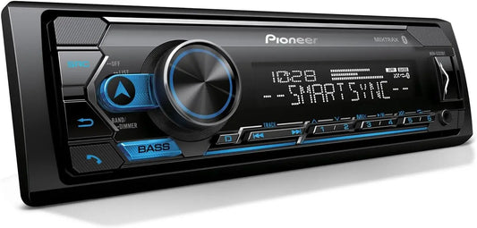 Pioneer MVH-S322BT 1-Din Car Stereo with Bluetooth - USB, AM/FM Radio