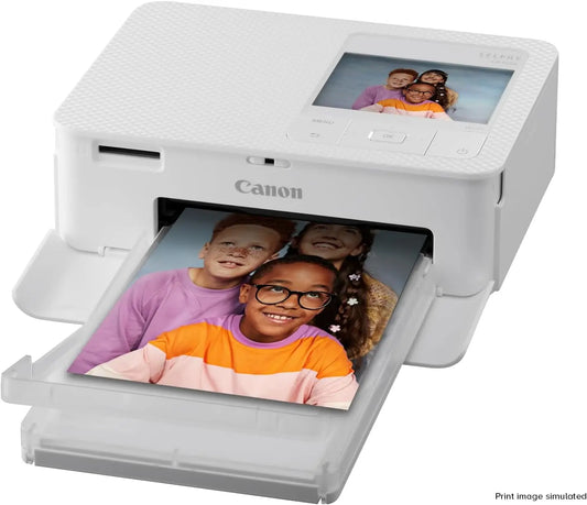 Canon SELPHY CP1500 Compact Photo Printer White, Wi-Fi Connectivity