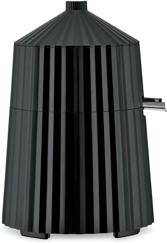 Alessi Plissé MDL07B/USA, Electric Citrus-squeezer in Thermoplastic Resin, US Plug 85W, Black