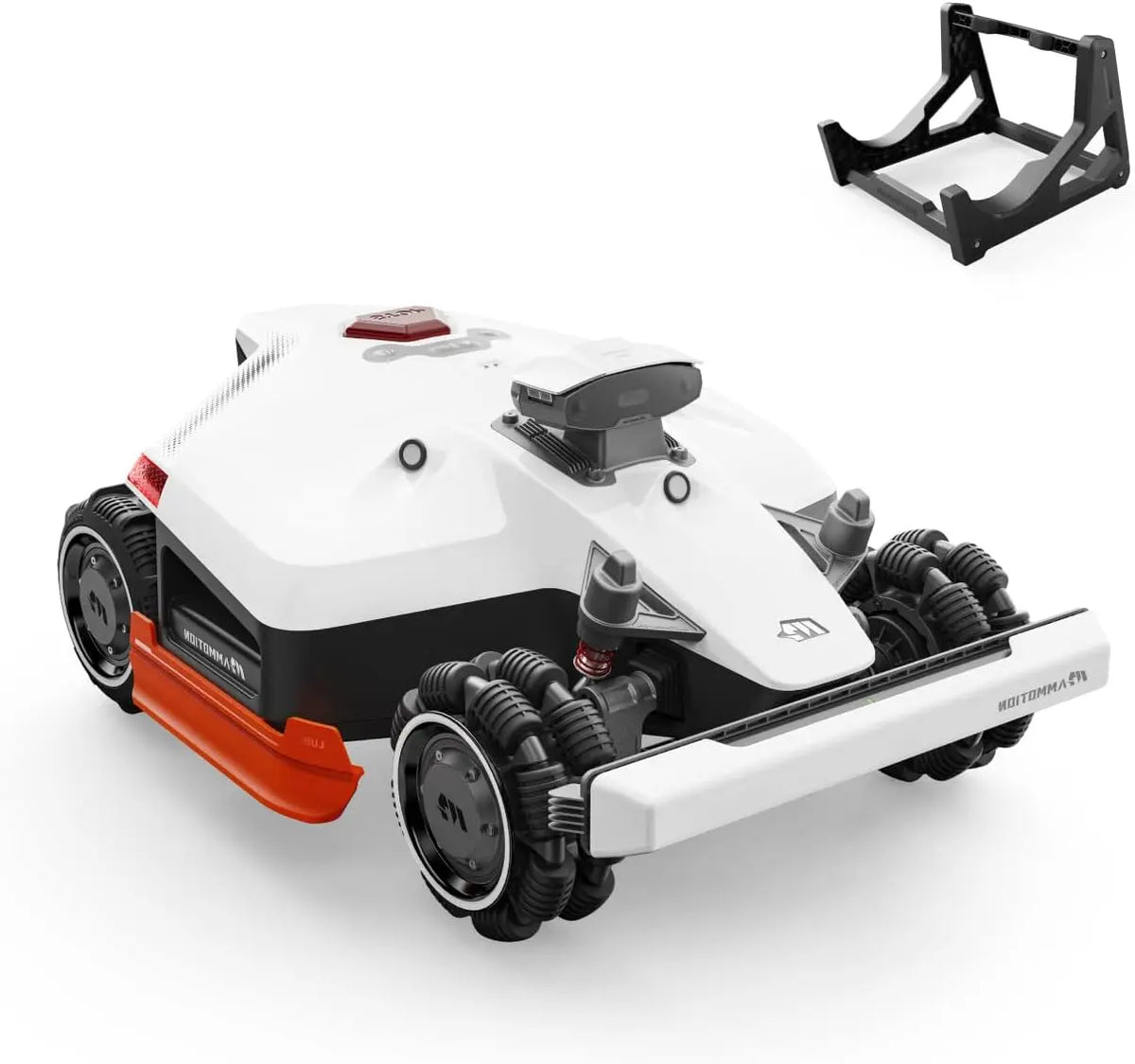 Mammotion LUBA 2 AWD 3000HX Robot Lawn Mower with Cleaning Stand, Mowing 0.75 Acres, All-Wheel-Drive for 80% Slope, Bluetooth Connectivity