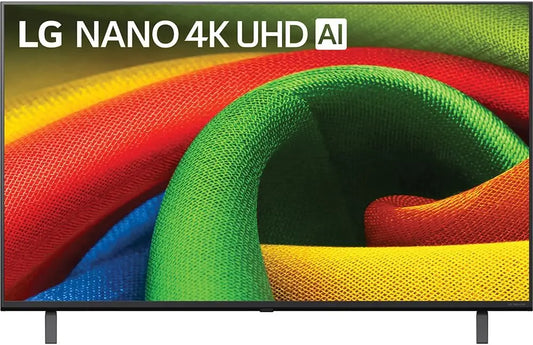 LG 43 Inch Class Nano 4K UHD NU70 AI Smart TV with HDR10 Pro & webOS, Bluetooth Connectivity, Wi-Fi Connectivity